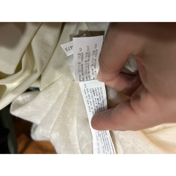 ZARA ZW Collection Women’s Wool Blend Jacquard Midi Dress S NWT Fairy Boho - Picture 5 of 10